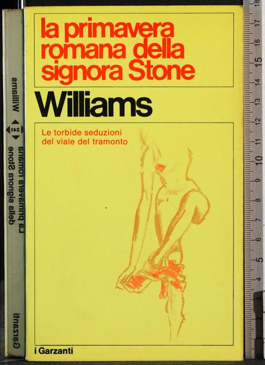 primavera romana della signora Stone - Williams - copertina