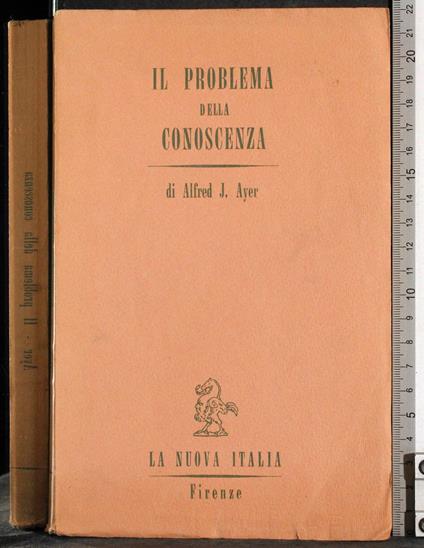 Il problema della conoscenza - Alfred Ayer - copertina