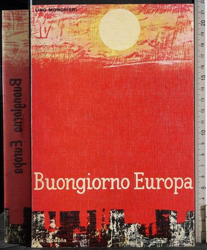 Buongiorno europa - Lino Monchieri - copertina