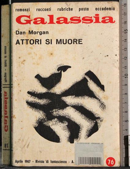 Attori si muore - Dan Morgan - copertina