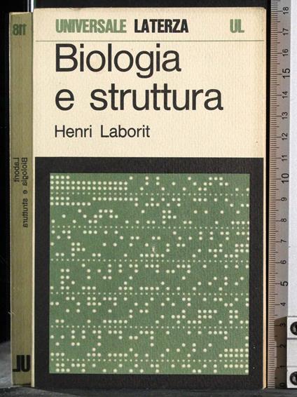 Biologia e struttura - Henri Laborit - copertina