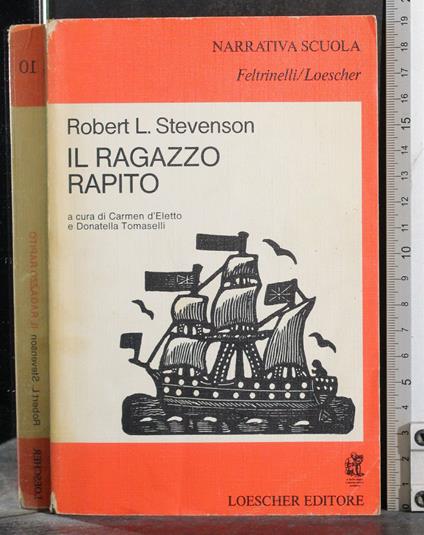 Il ragazzo rapito - Robert Stevenson - copertina