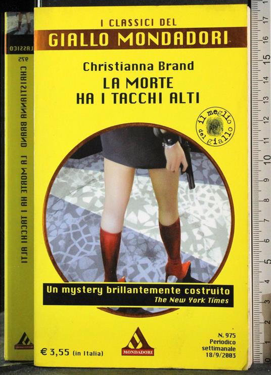 morte ha i tacchi alti - Christianna Brand - copertina