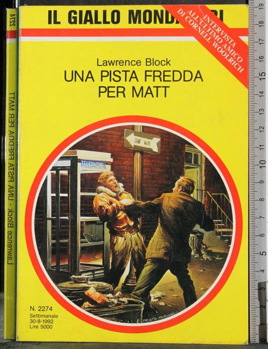 Una pista fredda per Matt - Lawrence Block - copertina