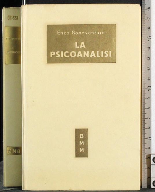 psicoanalisi - Enzo Bonaventura - copertina