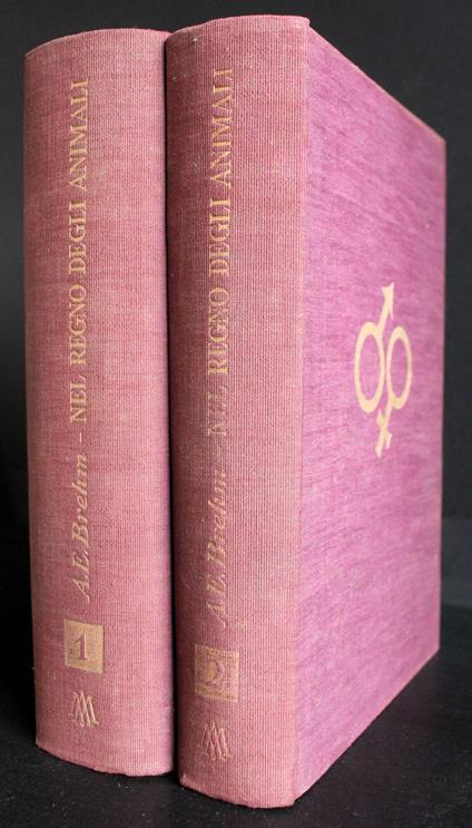 Nel regno degli animali 2 volumi - Alfred E. Brehm - copertina