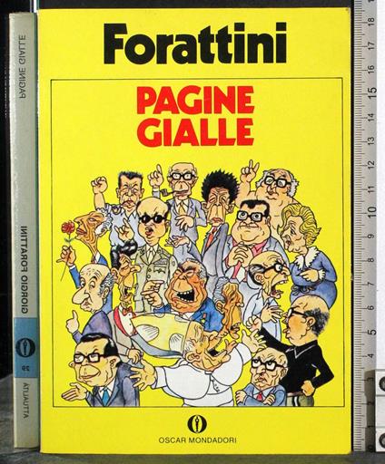 Pagine Gialle - Enrico Forattini - copertina