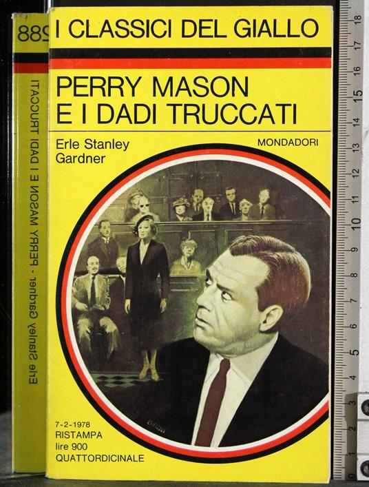 Perry Mason e i dadi truccati - Erle Stanley Gardner - copertina