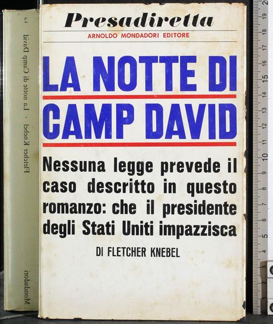 notte di camp david - Fletcher Knebel - copertina