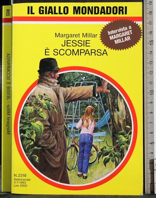 Jessie è scomparsa - Margaret Millar - copertina