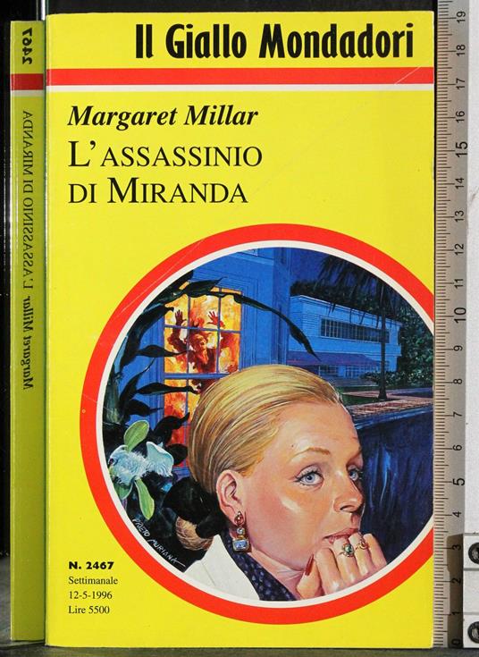 L' assassinio di Miranda - Margaret Millar - copertina