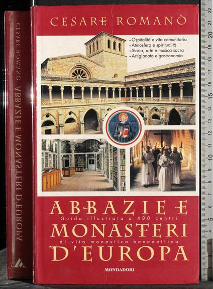 Abbazie e monasteri d'Europa - Cesare Romano - copertina