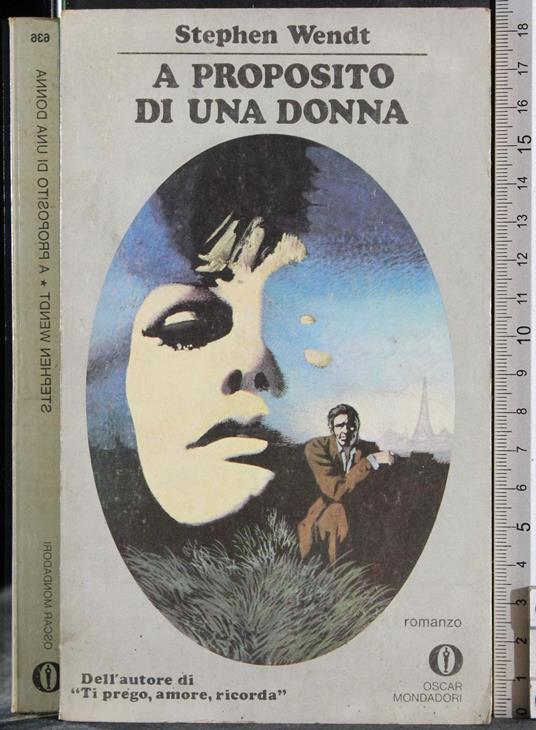 A proposito di una donna - Stephen Wendt - copertina