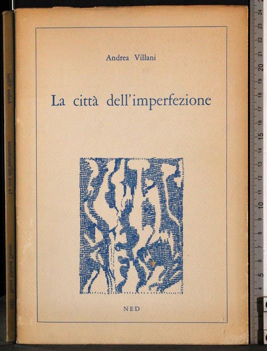 città dell'imperfezione - Andrea Villani - copertina