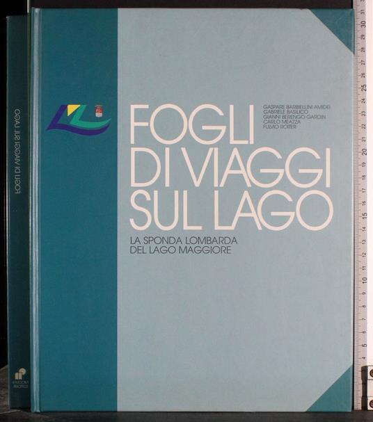 Fogli di viaggi sul lago. Sponda lombarda del lago maggiore - copertina