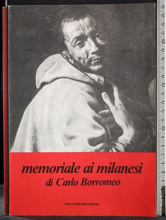 Memoriale ai milanesi - Carlo Borromeo - copertina