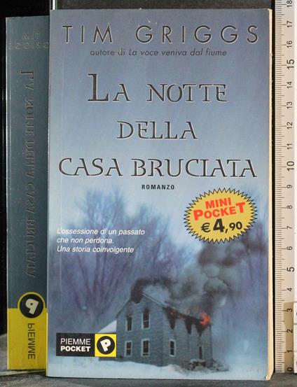 notte della casa bruciata - Tim Griggs - copertina