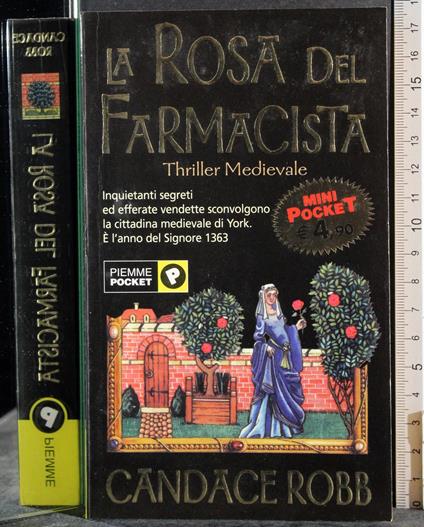 rosa del farmacista - Candace Robb - copertina