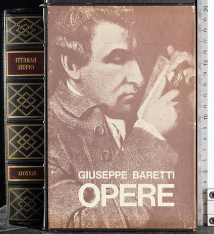 Opere - Giuseppe Baretti - copertina