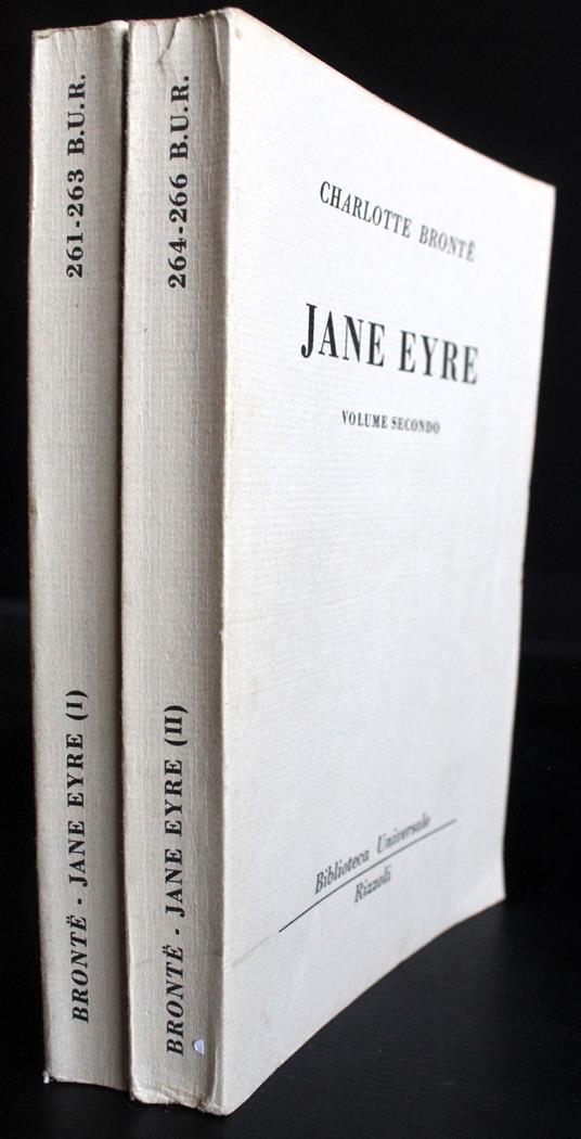 Jane Eyre Vol 1-2 - Charlotte Brontë - copertina