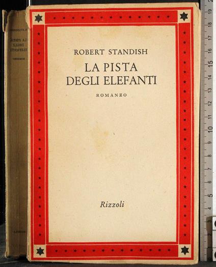 pista degli elefanti - Robert Standish - copertina