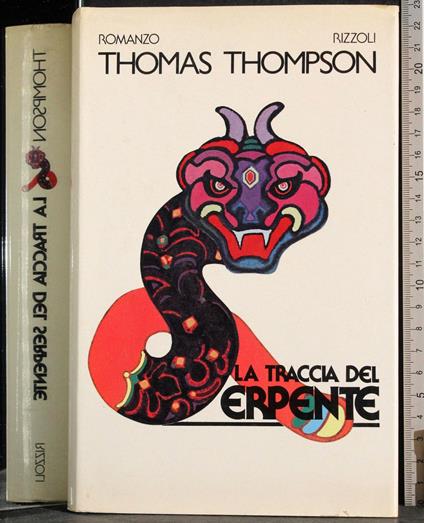 traccia del serpente - Thomas Thompson - copertina