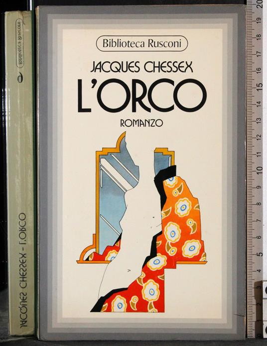 L' orco - Jacques Chessex - copertina