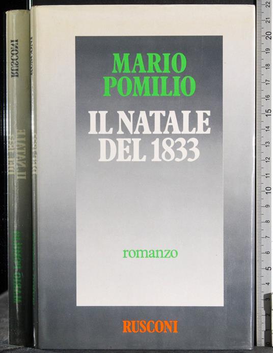 Il natale del 1833 - Mario Pomilio - copertina