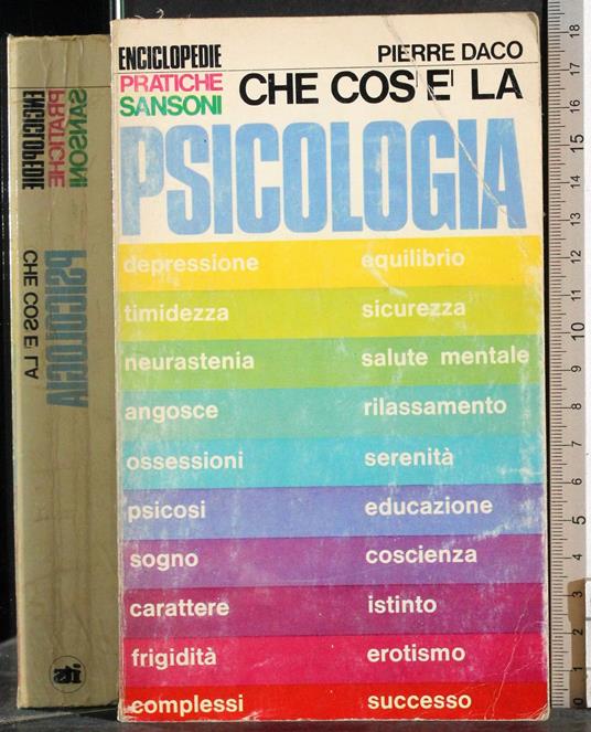 Che cos'è la psicologia - Pierre Daco - copertina