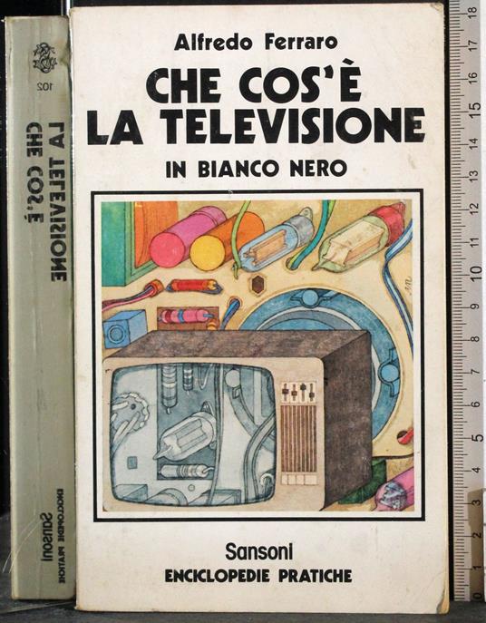 Che cos'è la televisione in bianco e nero - Alfredo Ferraro - copertina