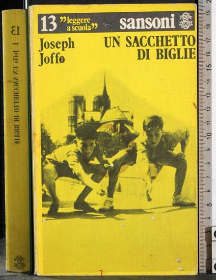 Un sacchetto di biglie - Joseph Joffo - copertina