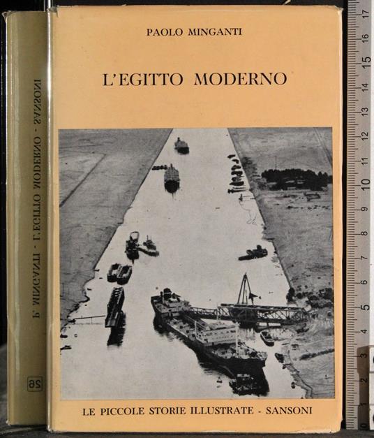 L' Egitto moderno - Paolo Minganti - copertina