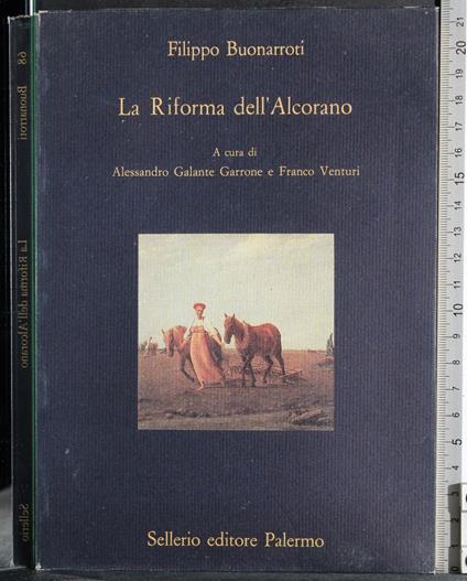 riforma dell'Alcorano - Filippo Buonarroti - copertina