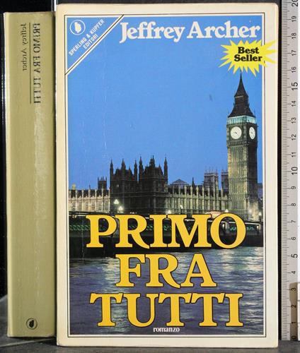 Primo fra tutti - Jeffrey Archer - copertina