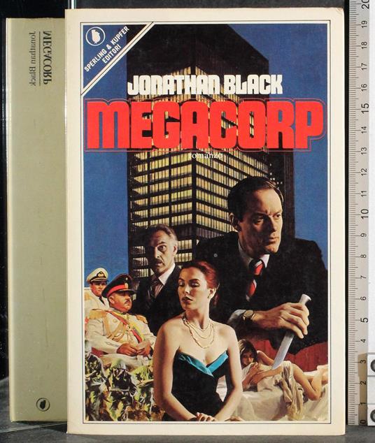 Megacorp - Jonathan Black - copertina