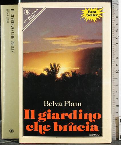 Il giardino che brucia - Belva Plain - copertina