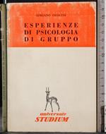 Esperienze di psicologia di gruppo