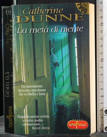 metà di niente - Catherine Dunne - copertina