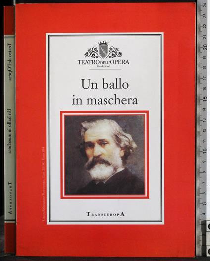 Teatro dell'opera. Un ballo in maschera - copertina