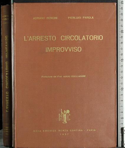 L' arresto circolatorio improvviso - Paolo Bencini - copertina