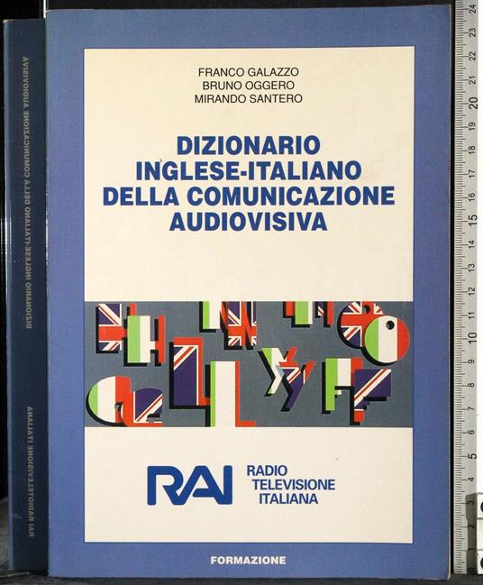 Dizionario inglese-italiano della comunicazione audiovisiva - copertina