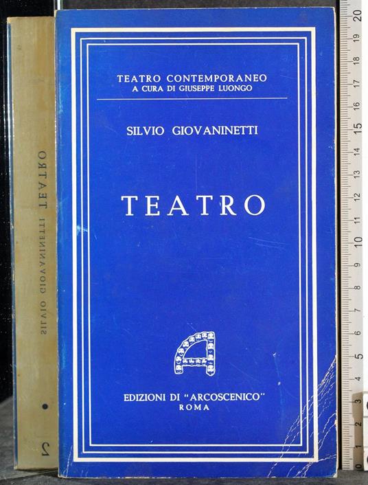 Teatro. Vol 2 - copertina