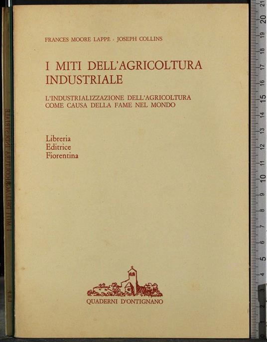 I miti dell'agricoltura industriale - copertina