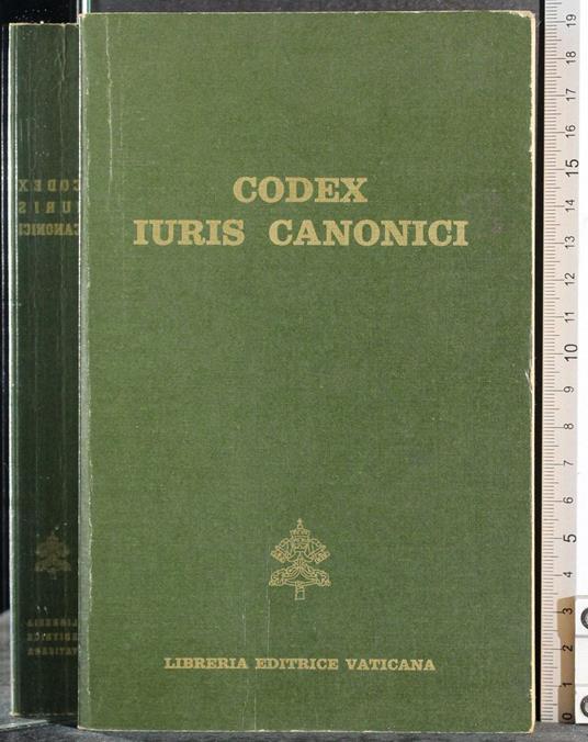 Codex iuris canonich - copertina