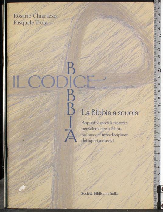 Il Codice Bibbia - copertina