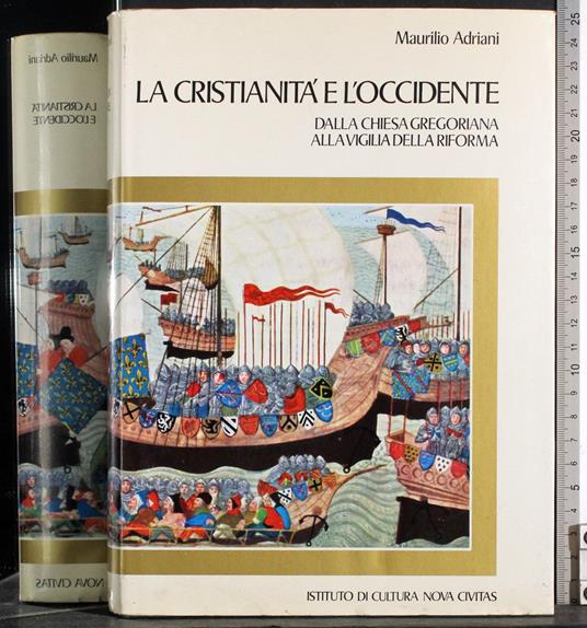 cristianità e l'occidente - Maurilio Adriani - copertina