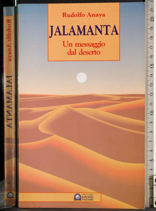 Un messagio dal deserto - Rudolfo Anaya - copertina