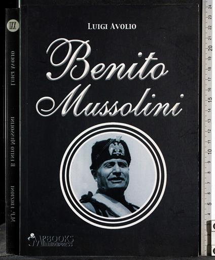 Benito Mussolini - Luigi Avolio - copertina