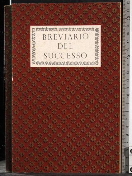 Breviario del successo - G. Valerio Catullo - copertina