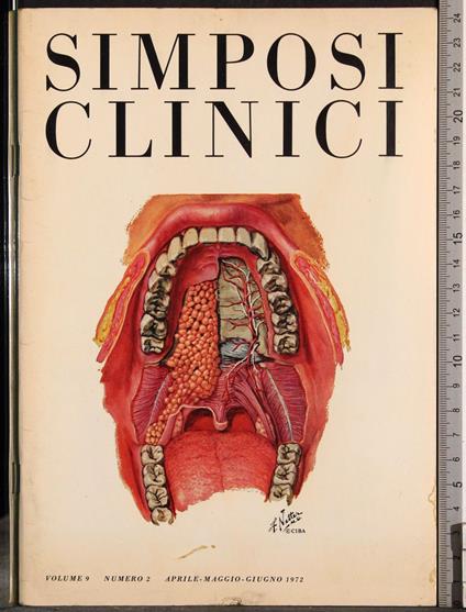 Simposi clinici. Vol 9, n 2, aprile-maggio-giugno 1972 - G. Valerio Catullo - copertina